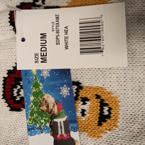 Medium size Christmas Emoji Sweater NwT Size in Photos Xmas Smiley Faces - Picture 3 of 5